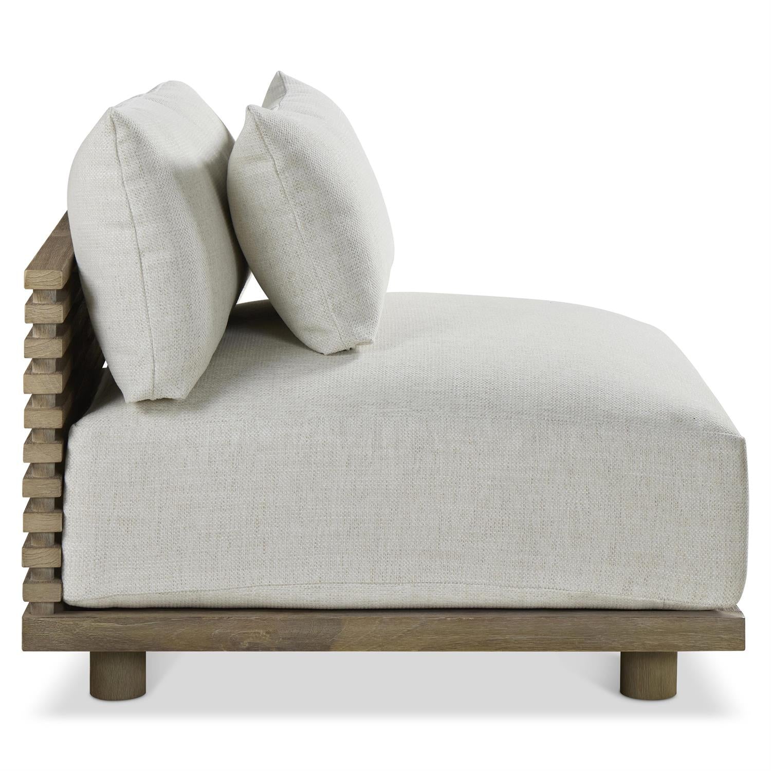 Bernhardt Zen Outdoor Armless Chair — O8930