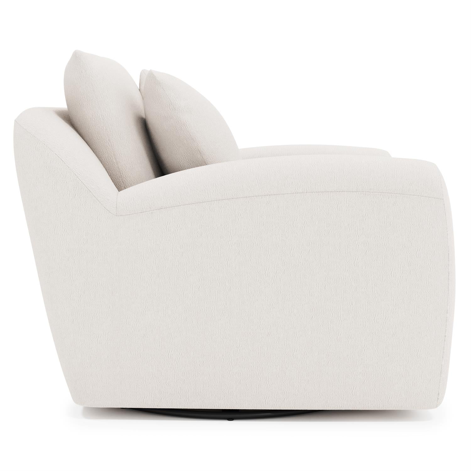 Bernhardt Asher Fabric Swivel Chair — P1052S