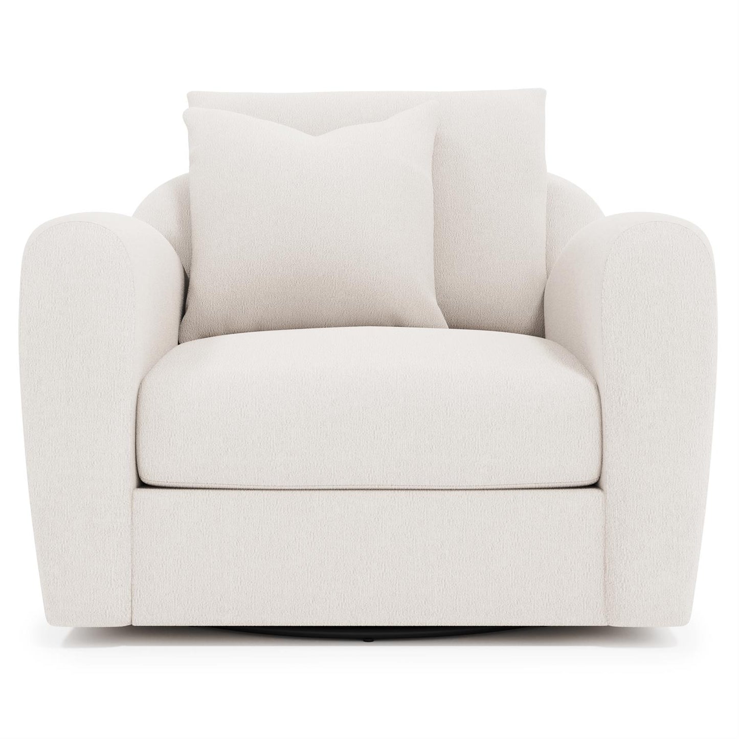 Bernhardt Asher Fabric Swivel Chair — P1052S
