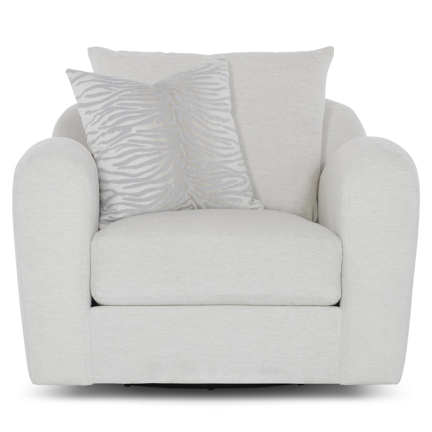 Bernhardt Asher Fabric Swivel Chair — P1052SA