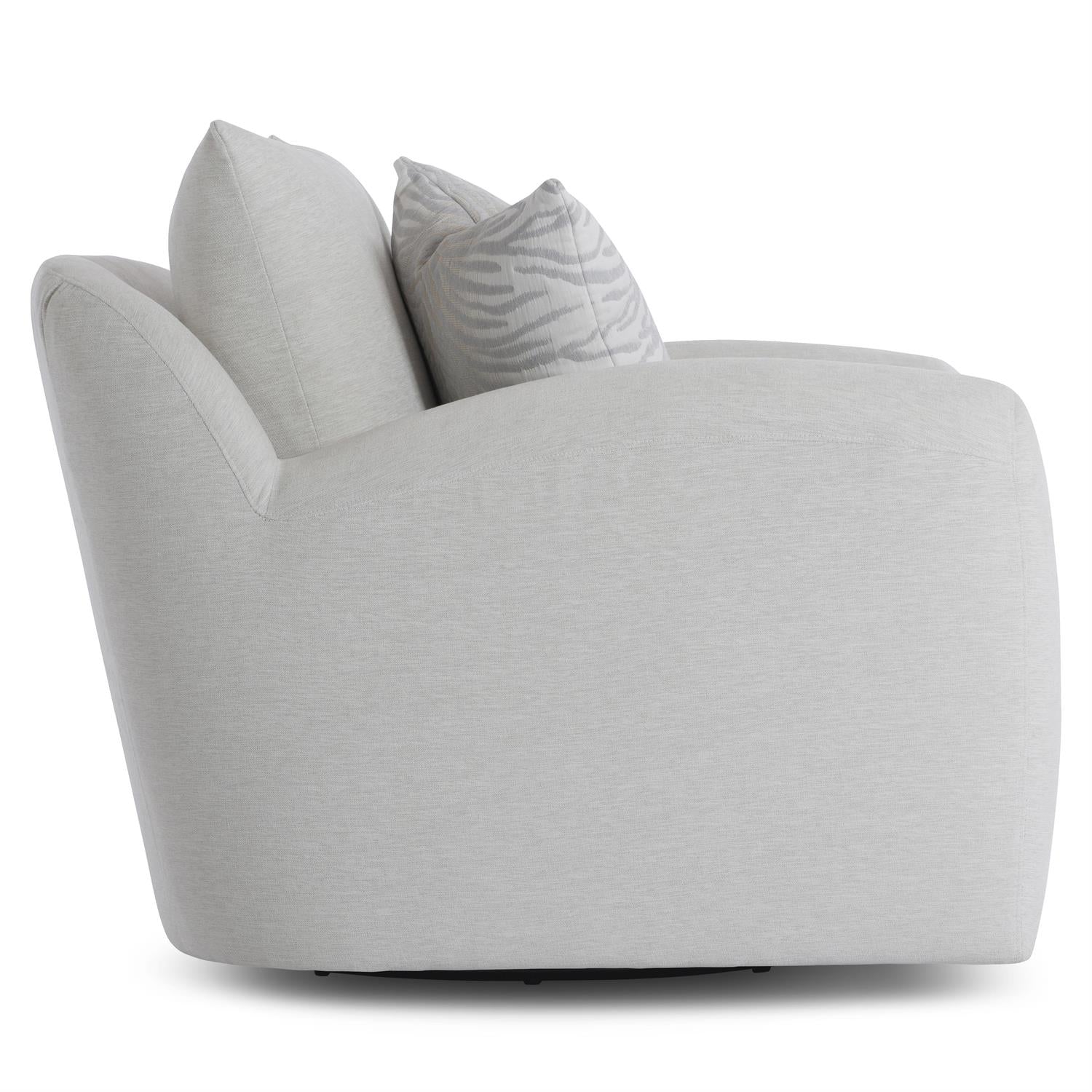 Bernhardt Asher Fabric Swivel Chair — P1052SA