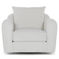 Bernhardt Asher Fabric Swivel Chair — P1052SA