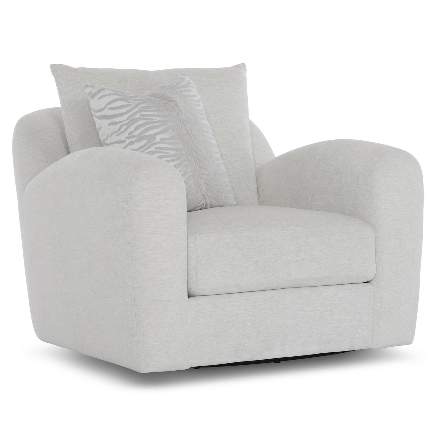 Bernhardt Asher Fabric Swivel Chair — P1052SA