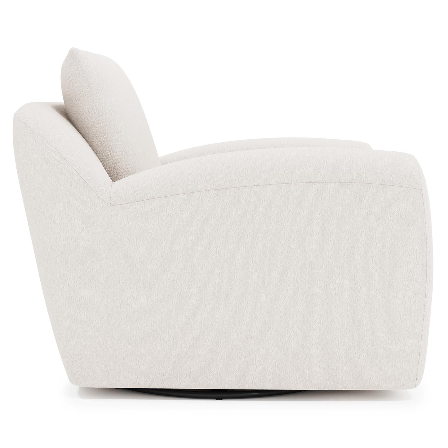 Bernhardt Asher Fabric Swivel Chair Without Pillows — P1052SY