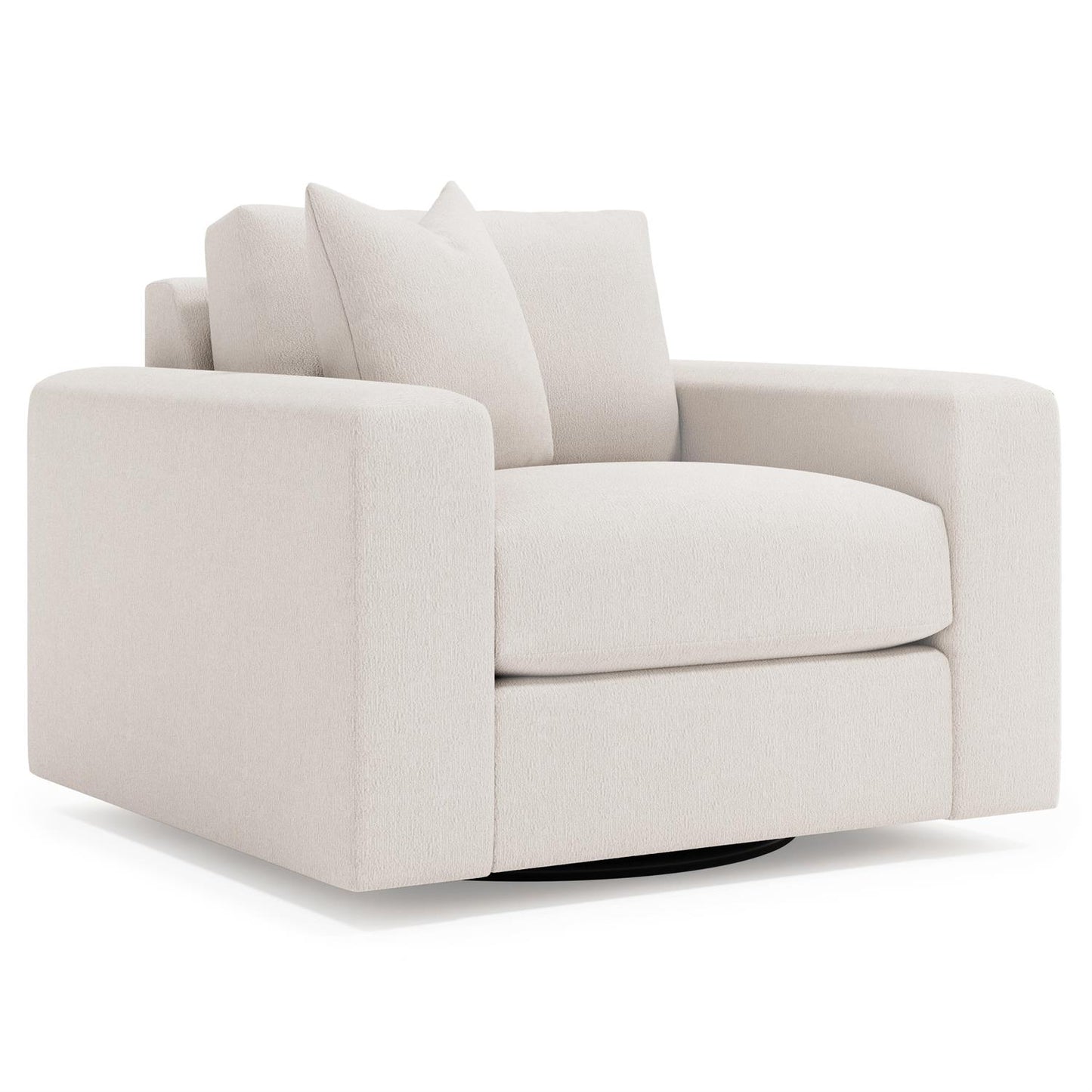 Bernhardt Vaughn Fabric Swivel Chair — P1092S