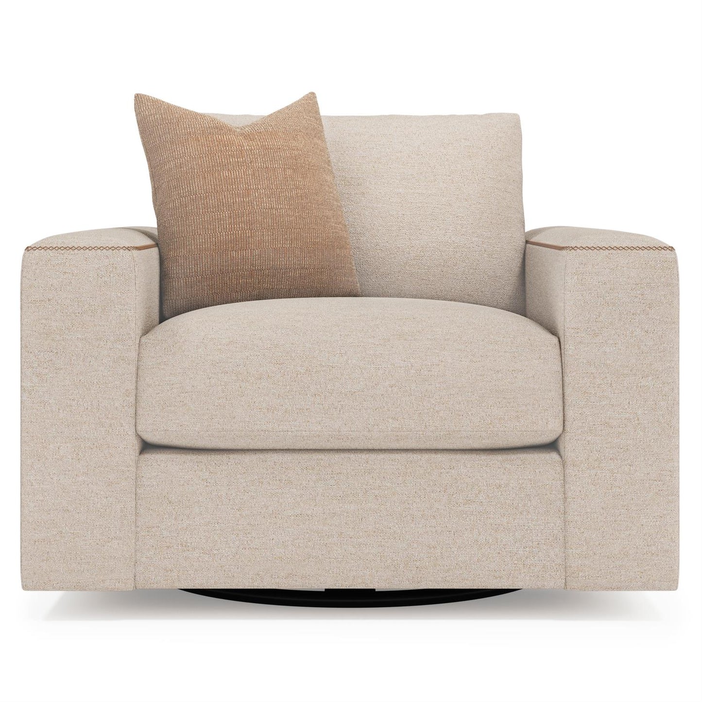 Bernhardt Vaughn Fabric Swivel Chair — P1092SA