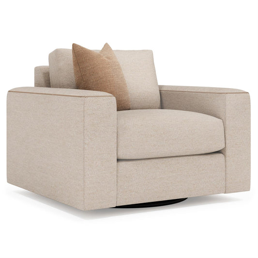Bernhardt Vaughn Fabric Swivel Chair — P1092SA