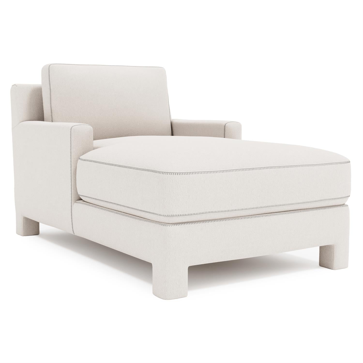 Bernhardt Mily Fabric Chaise Without Pillows — P1289TY