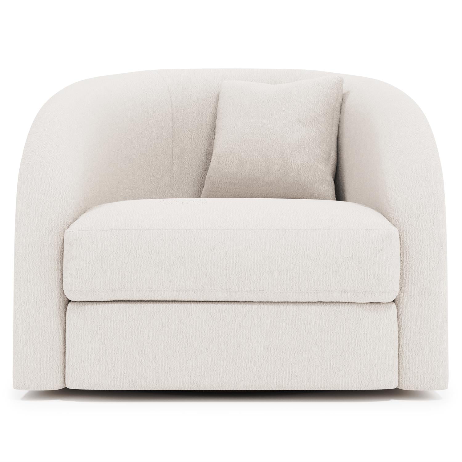 Bernhardt Terra Fabric Swivel Chair — P1362S
