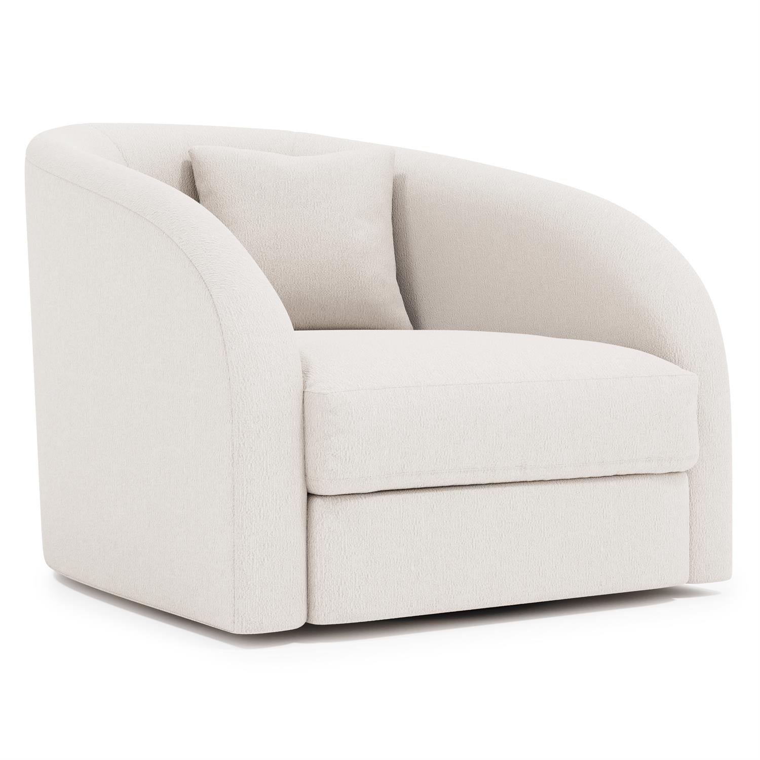 Bernhardt Terra Fabric Swivel Chair — P1362S