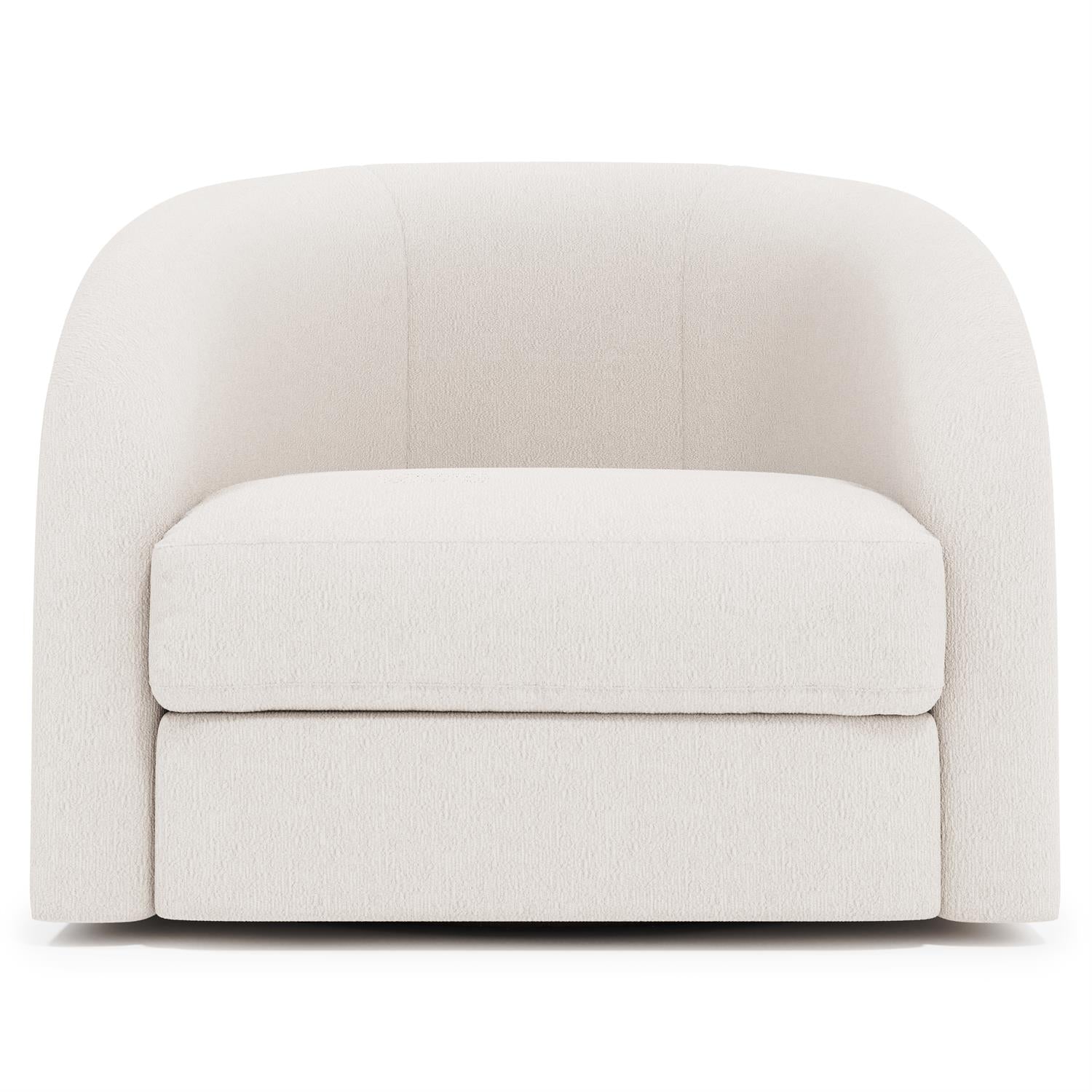 Bernhardt Terra Fabric Swivel Chair Without Pillows — P1362SY