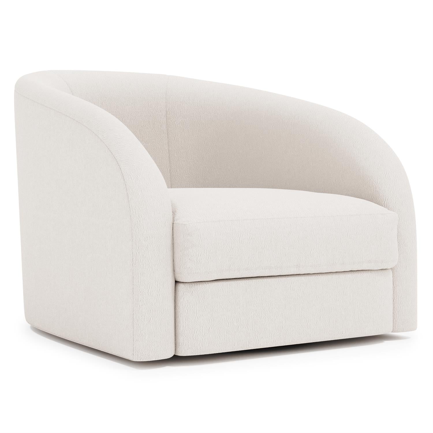 Bernhardt Terra Fabric Swivel Chair Without Pillows — P1362SY