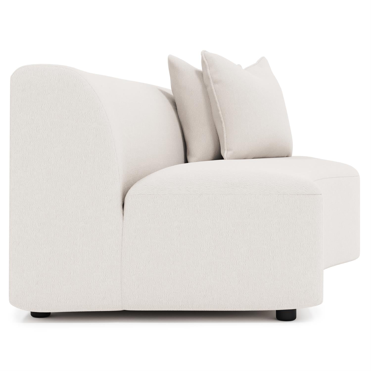 Bernhardt Elle Fabric Right Arm Loveseat — P1541
