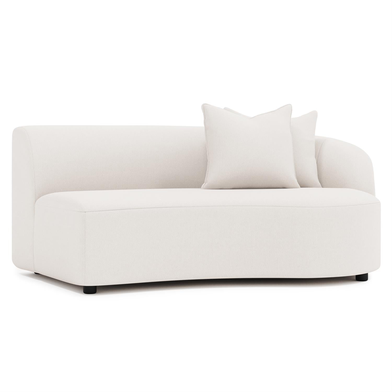 Bernhardt Elle Fabric Right Arm Loveseat — P1541