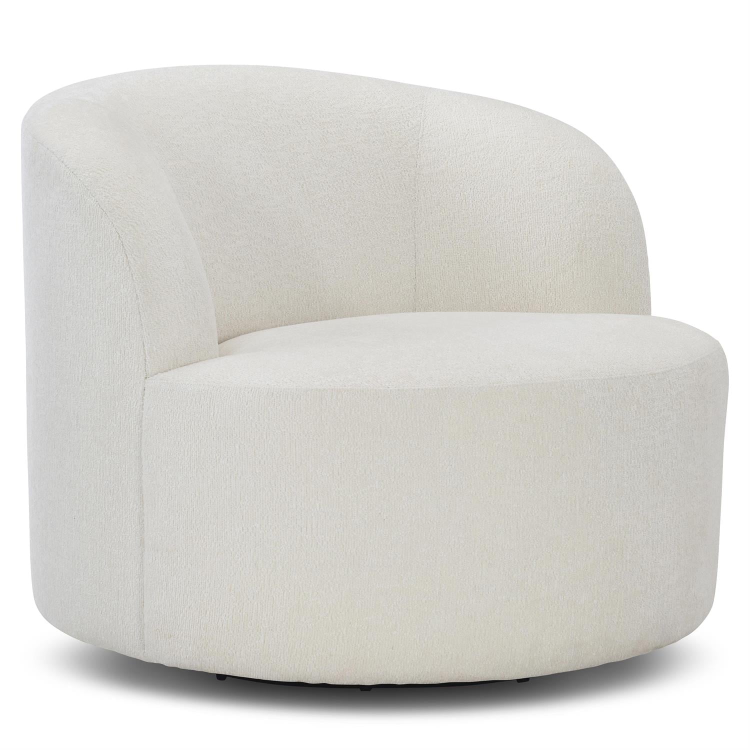 Bernhardt Elle Fabric Swivel Chair — P1562S