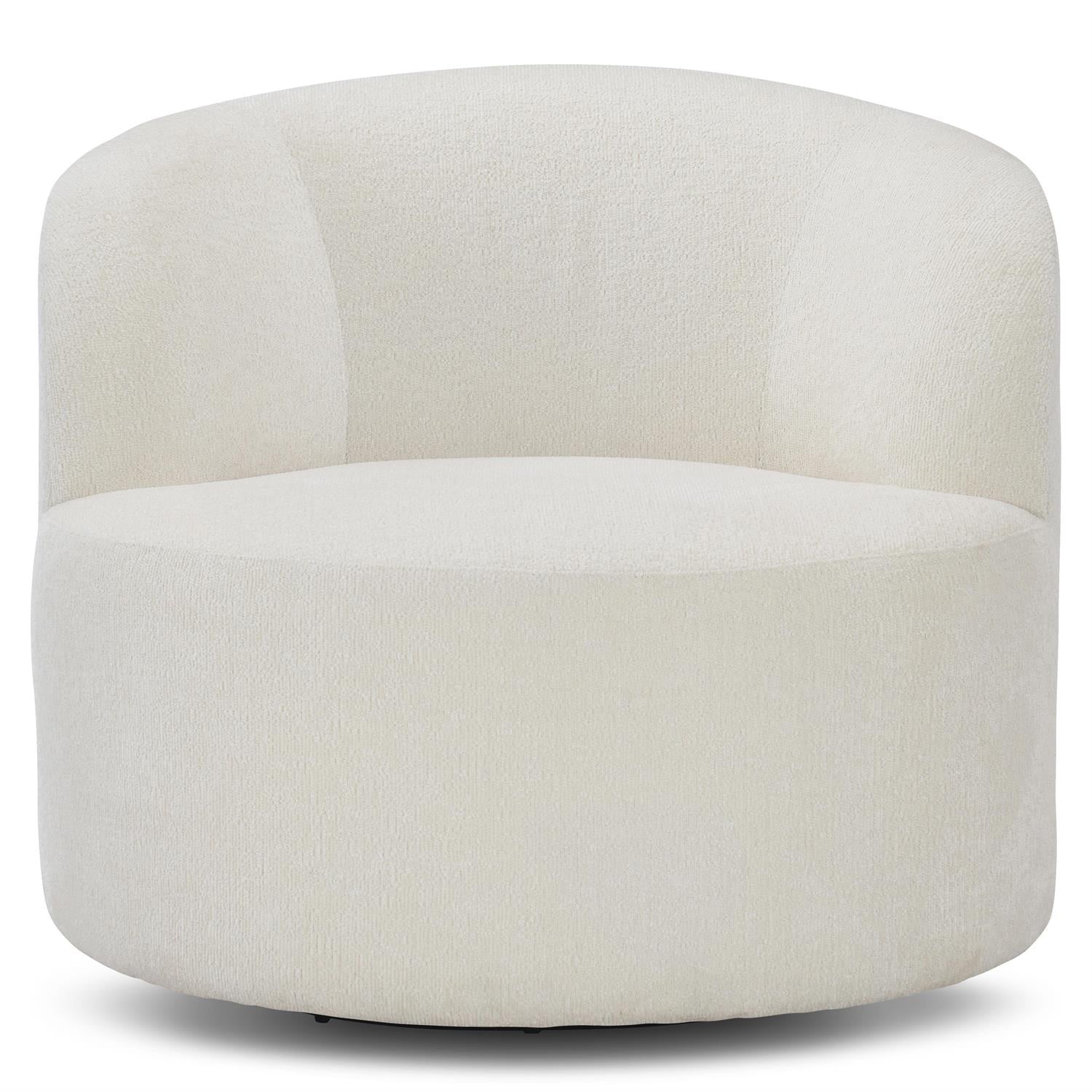 Bernhardt Elle Fabric Swivel Chair — P1562SA