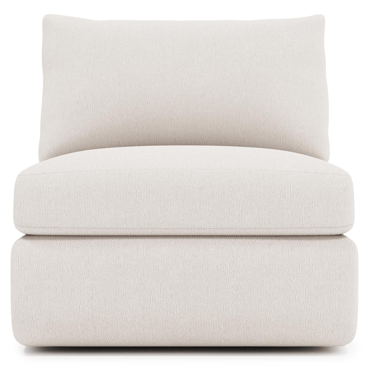 Bernhardt Jules Fabric Armless Chair — P1830
