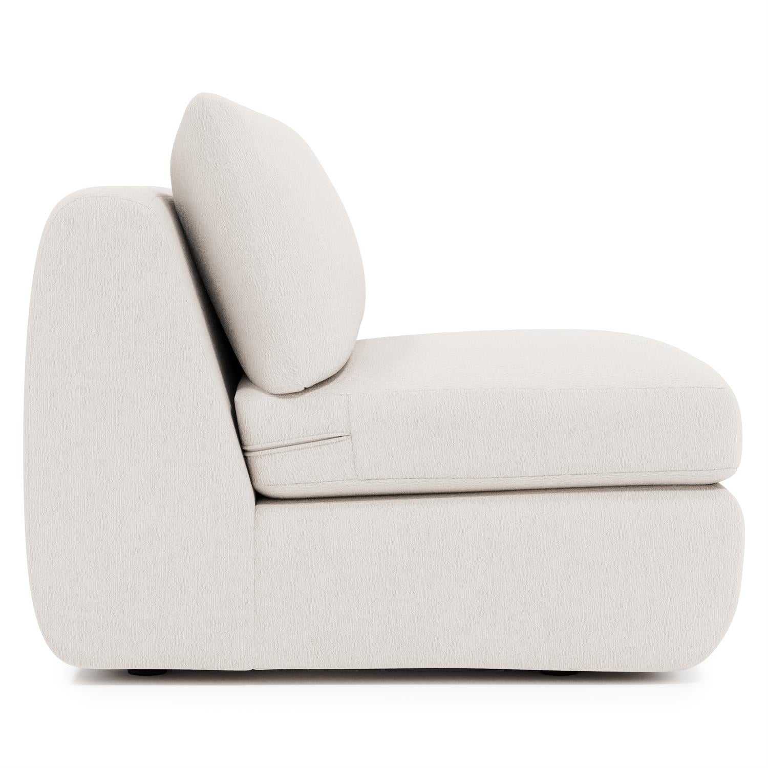 Bernhardt Jules Fabric Armless Chair — P1830