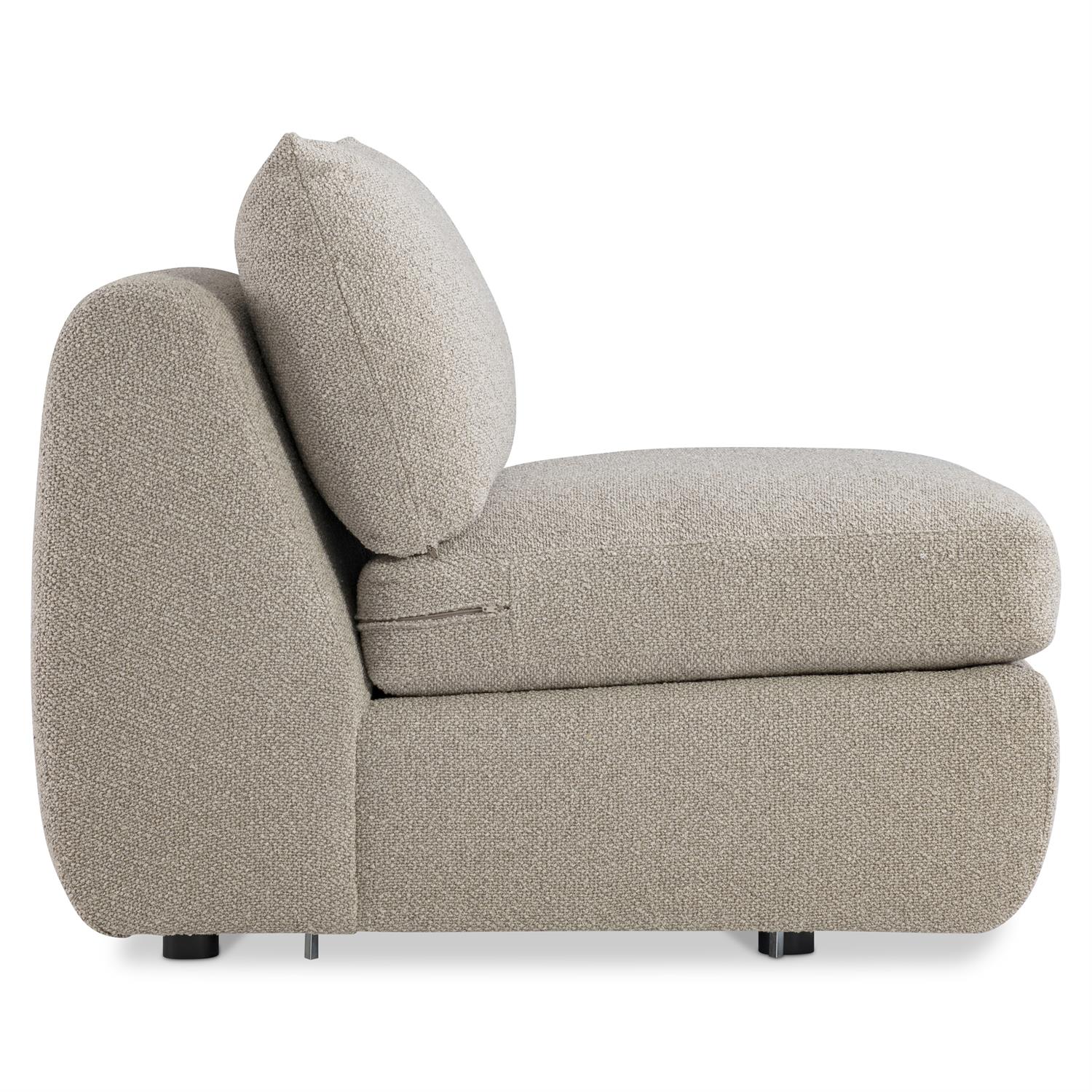 Bernhardt Jules Fabric Armless Chair — P1830A