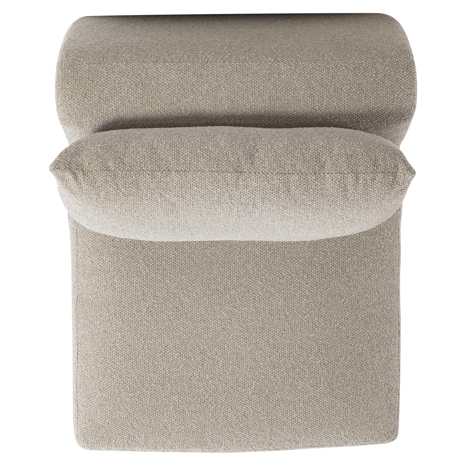 Bernhardt Jules Fabric Armless Chair — P1830A
