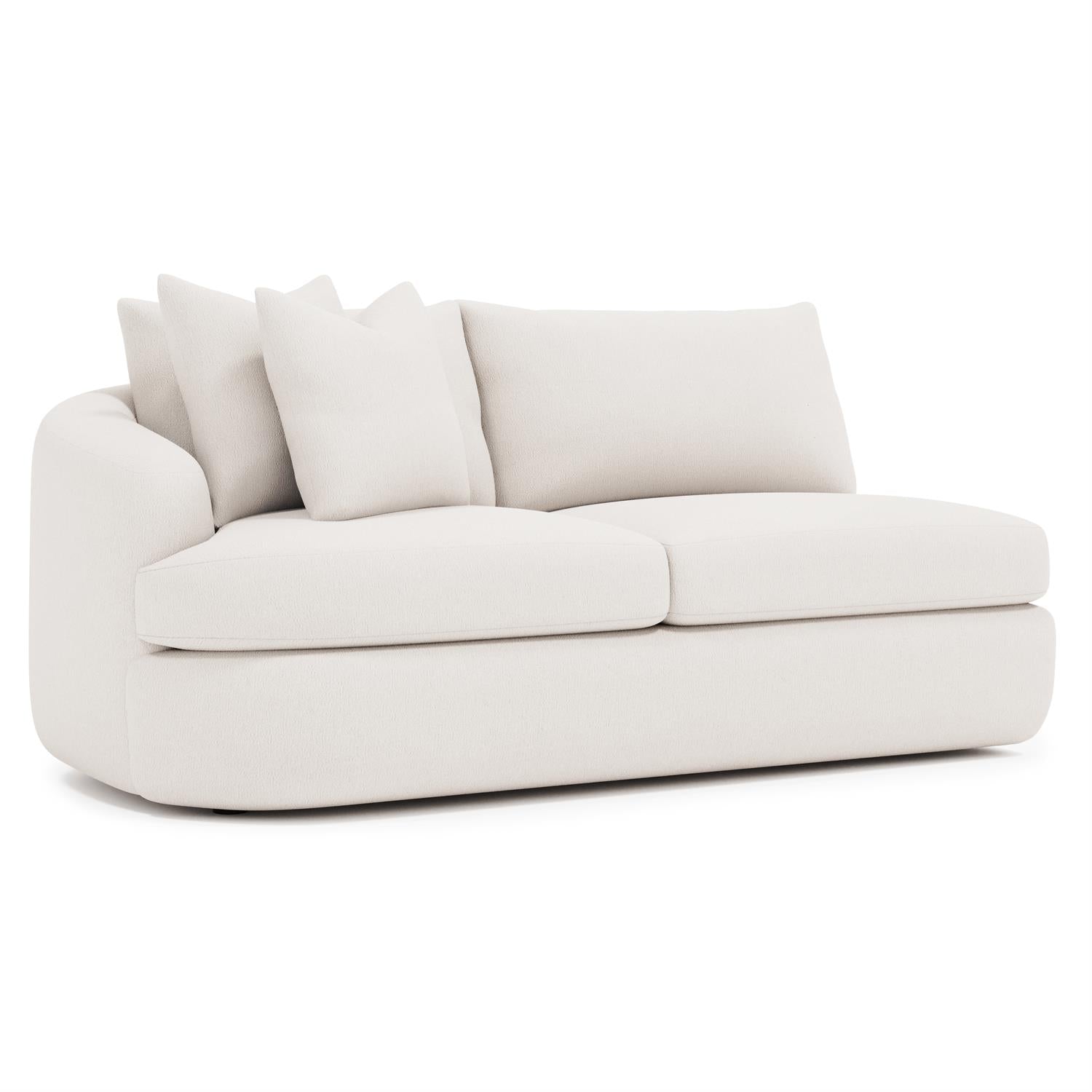 Bernhardt Jules Fabric Left Arm Loveseat — P1842