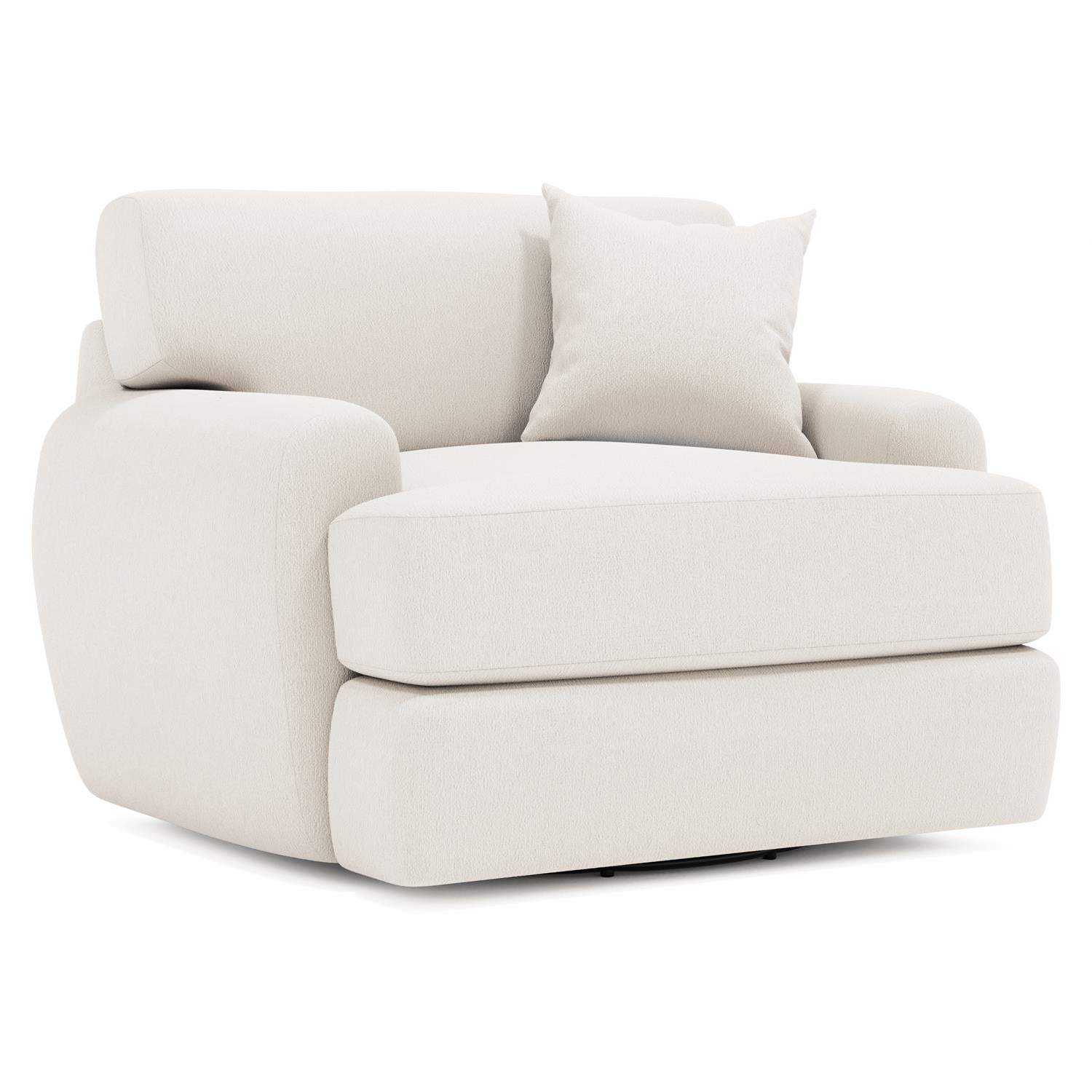 Bernhardt Cameron Fabric Swivel Chair — P1902S