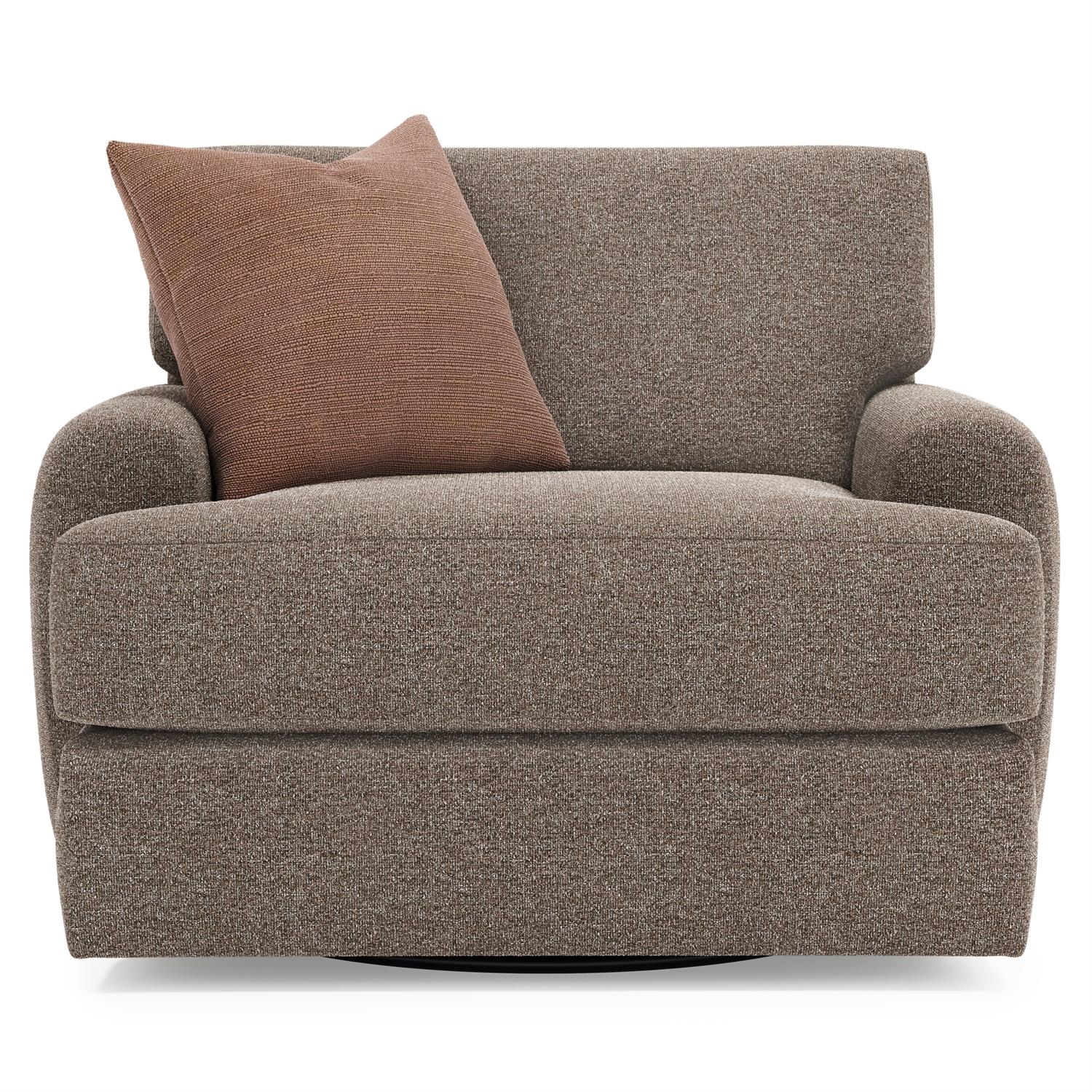 Bernhardt Cameron Fabric Swivel Chair — P1902SA