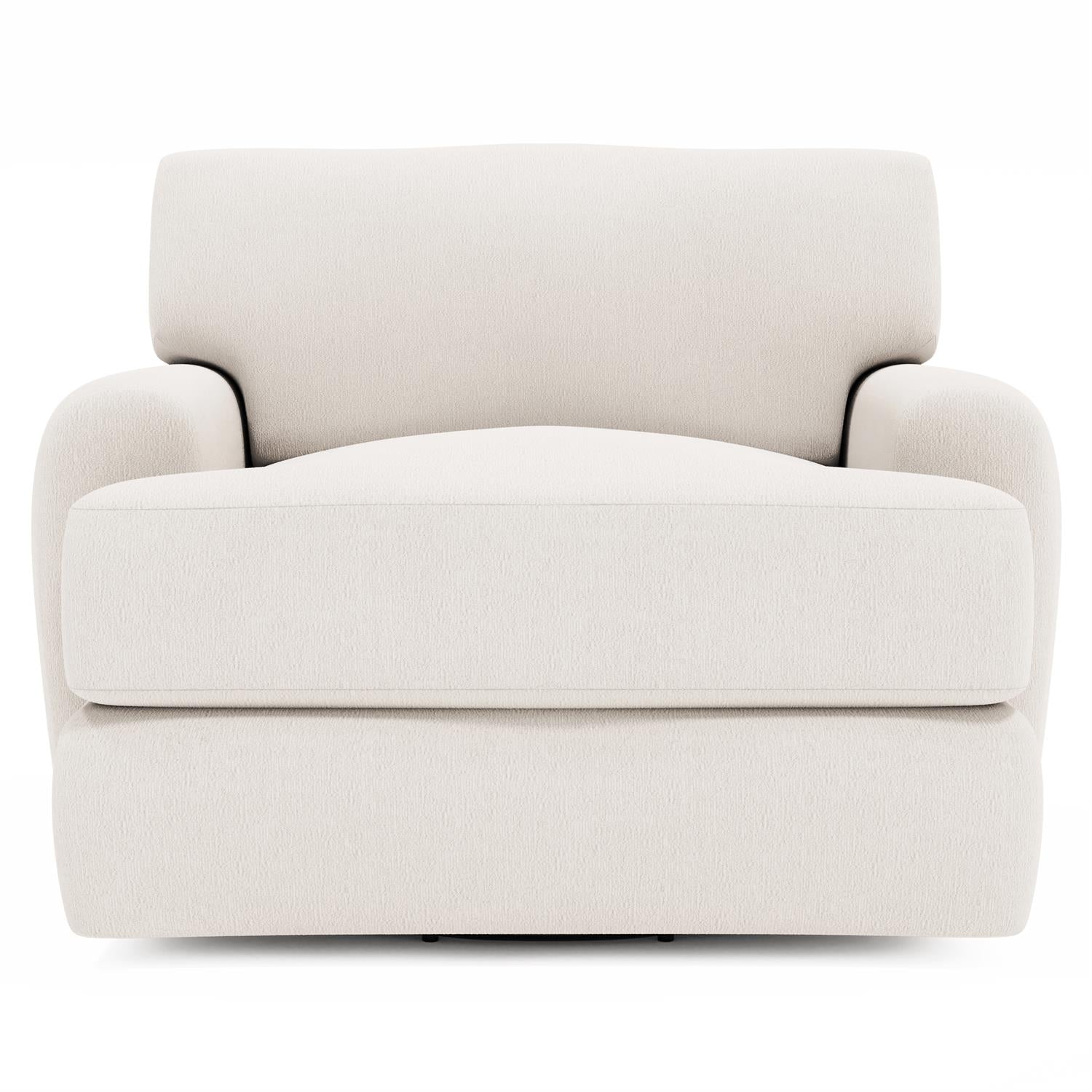Bernhardt Cameron Fabric Swivel Chair Without Pillows — P1902SY