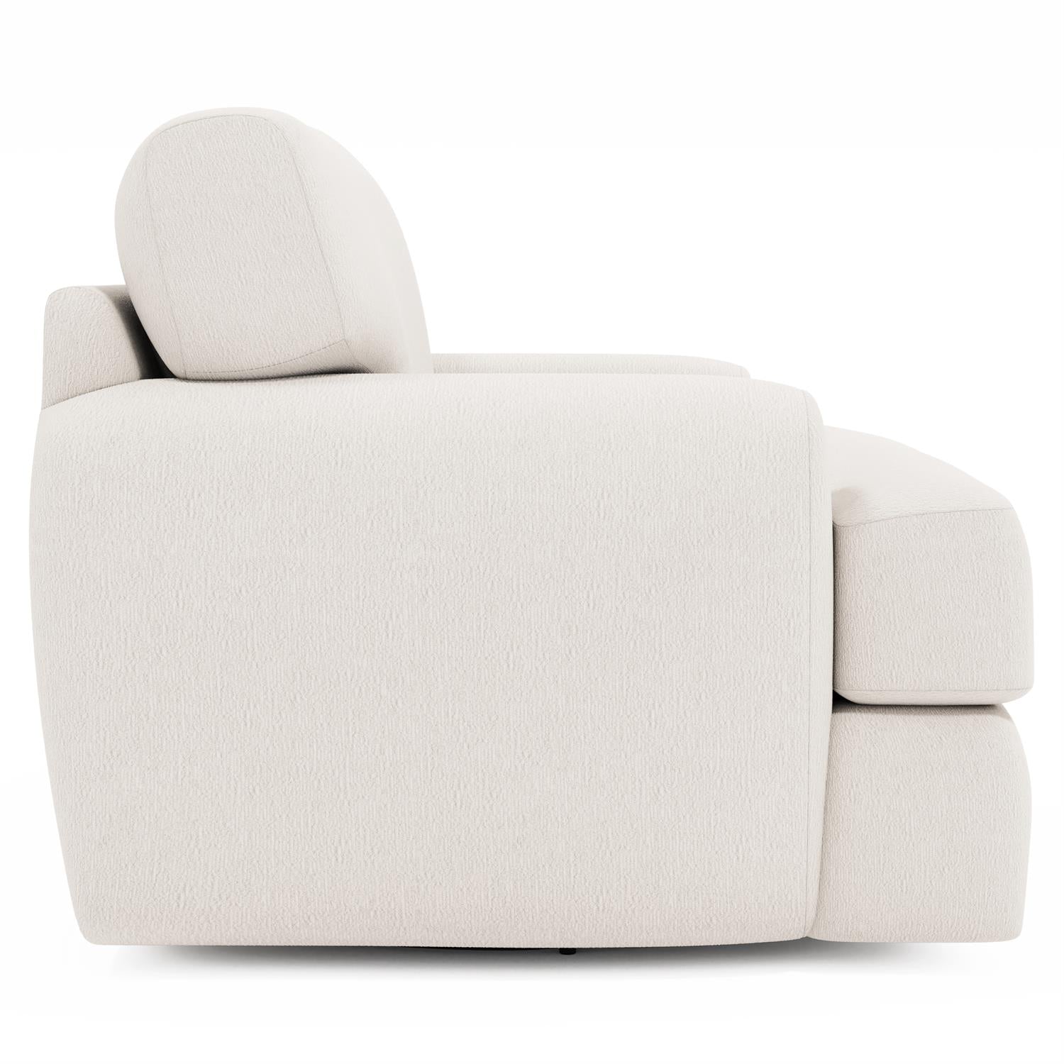 Bernhardt Cameron Fabric Swivel Chair Without Pillows — P1902SY