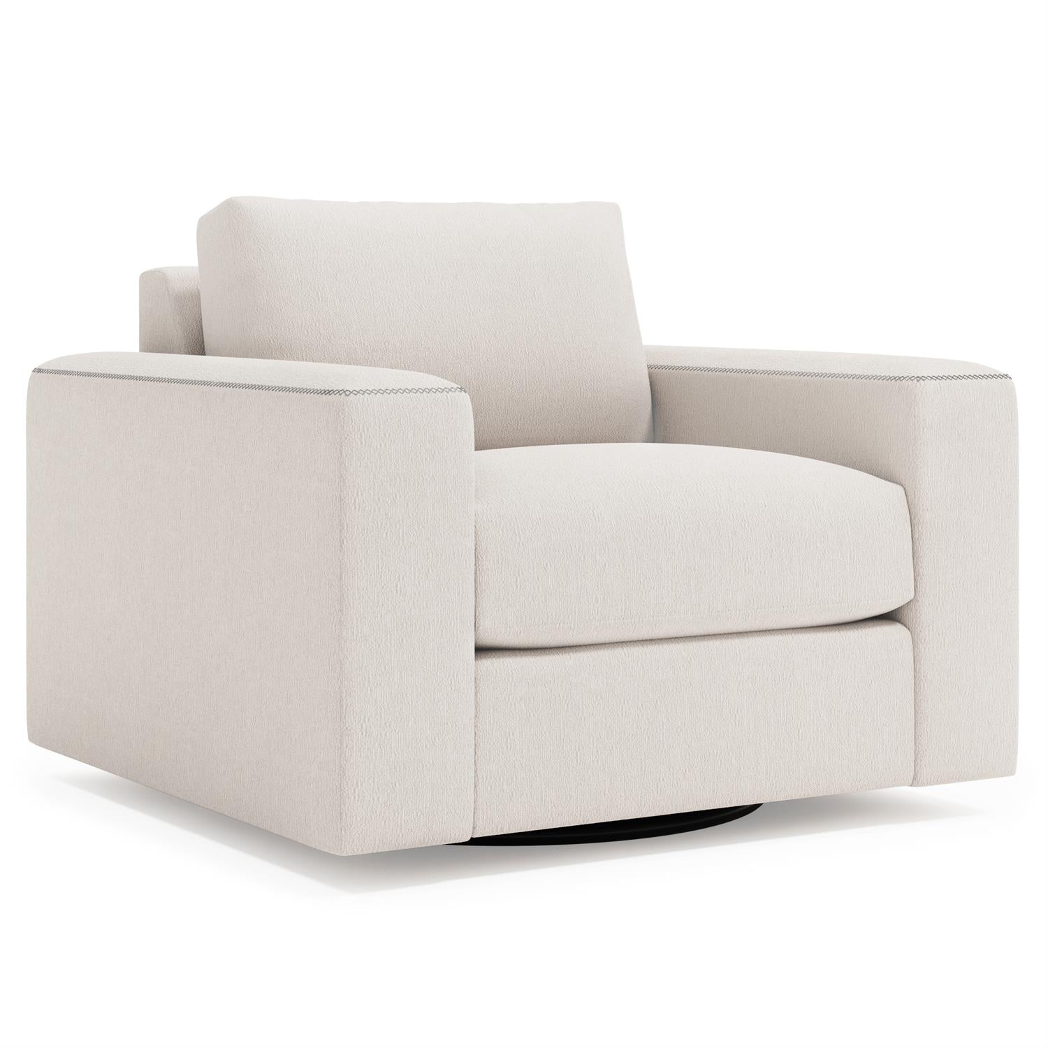 Bernhardt Vaughn Fabric Swivel Chair — P192SYT
