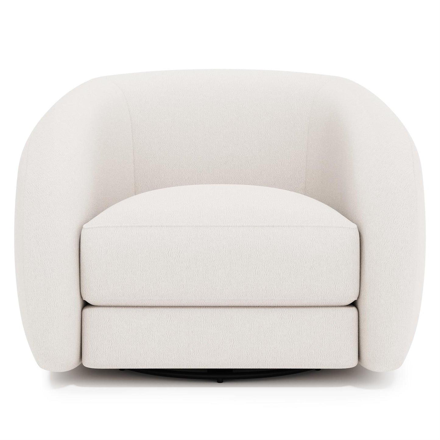 Bernhardt Austen Fabric Swivel Chair Without Pillows — P2372SY