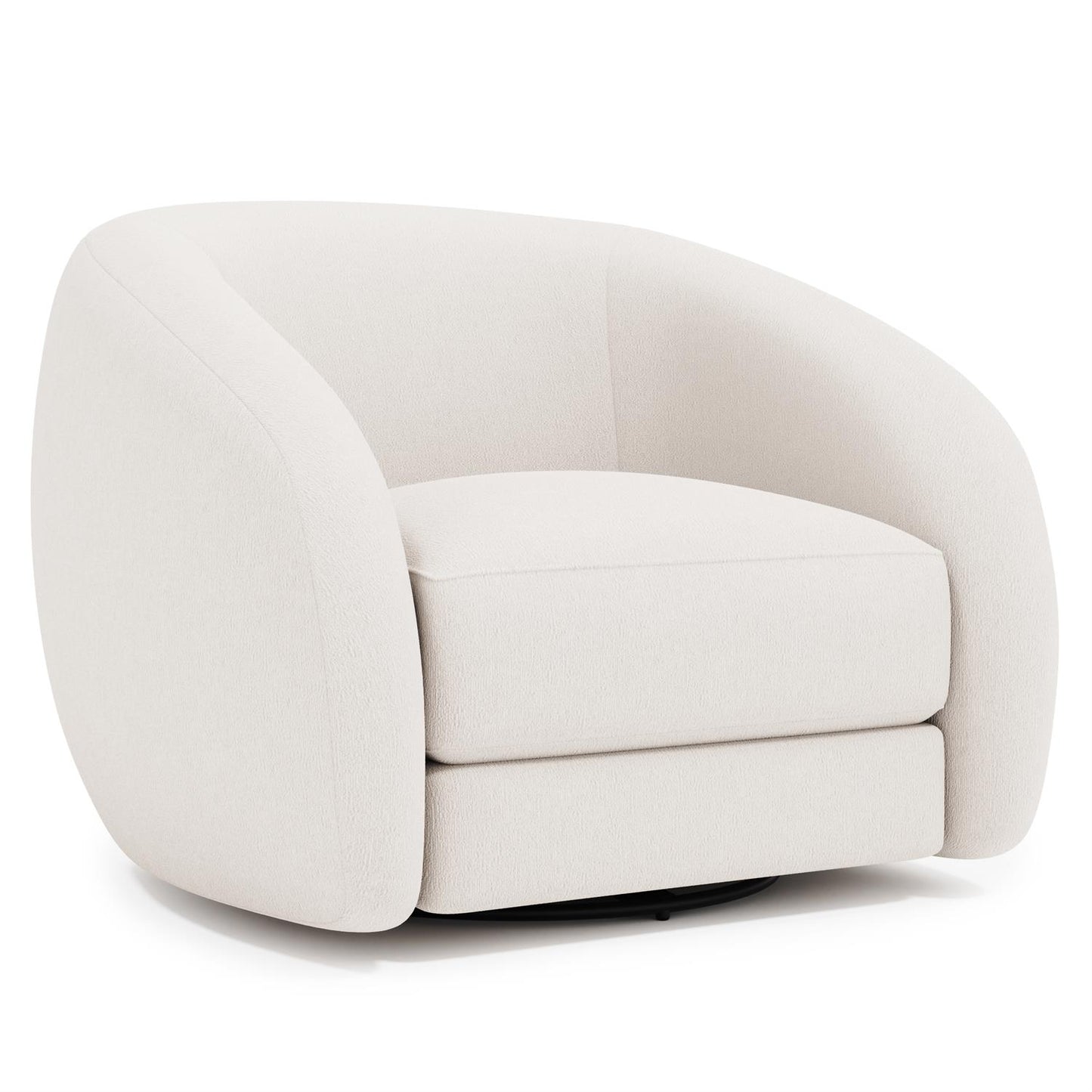 Bernhardt Austen Fabric Swivel Chair Without Pillows — P2372SY