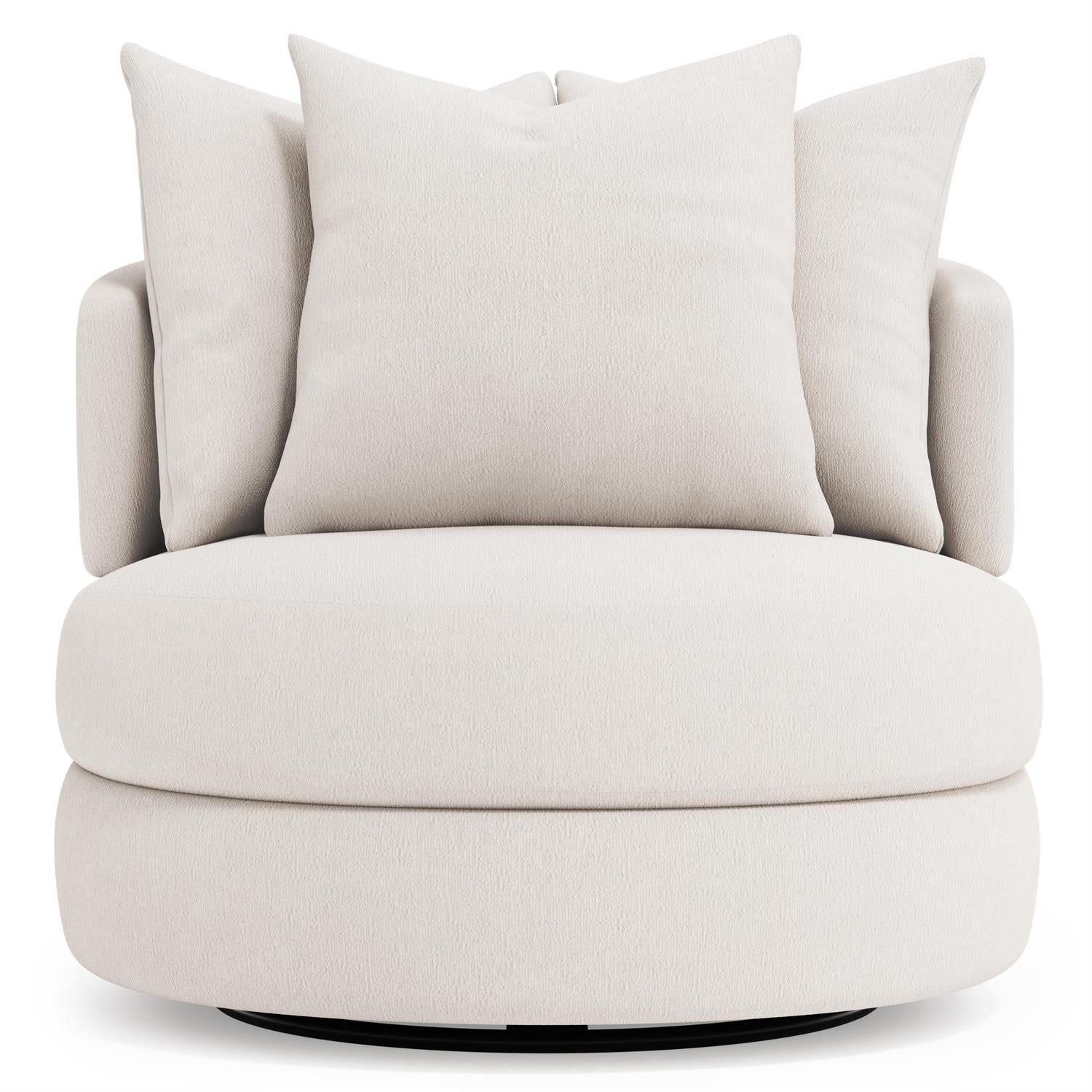 Bernhardt Colby Fabric Swivel Chair — P3113S