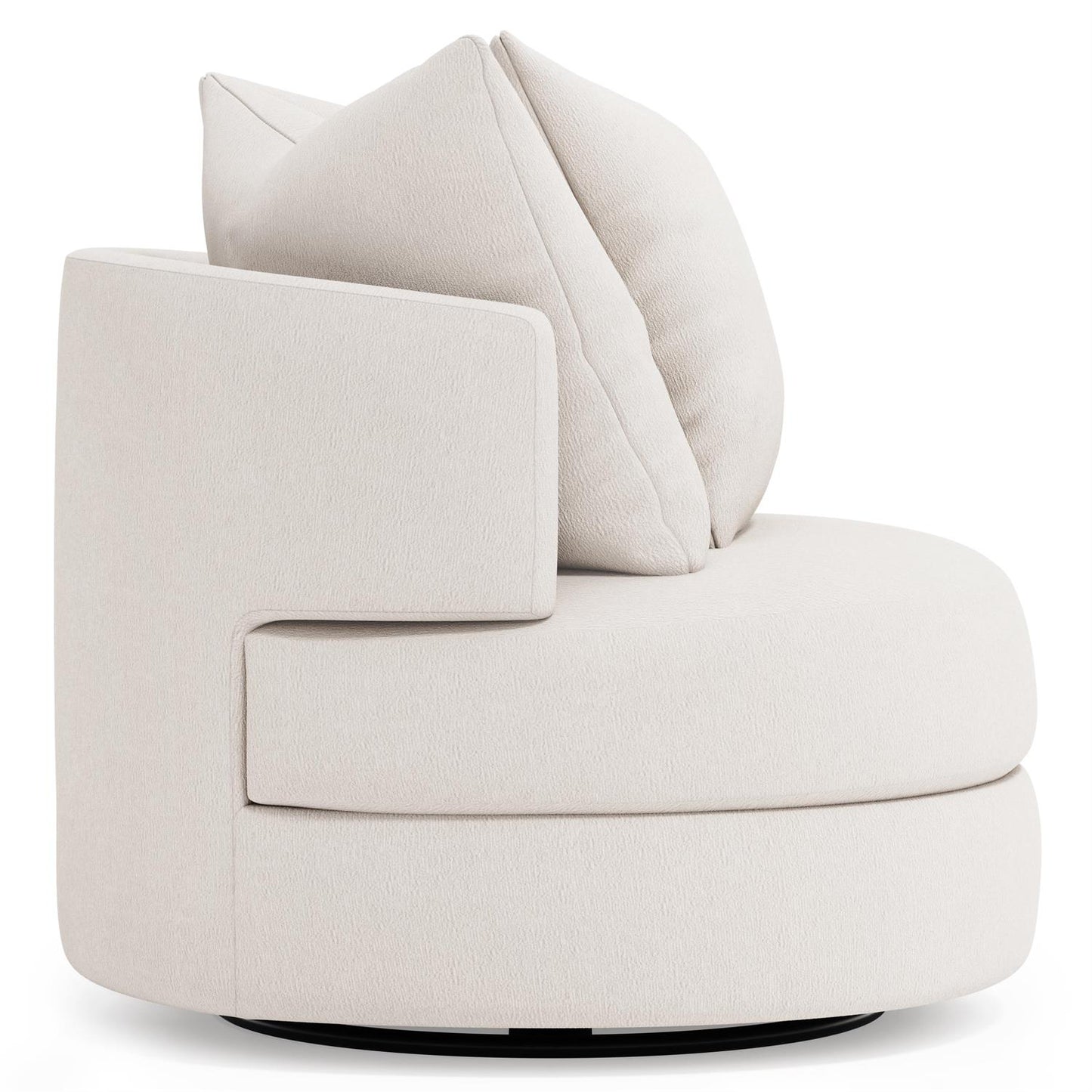 Bernhardt Colby Fabric Swivel Chair — P3113S