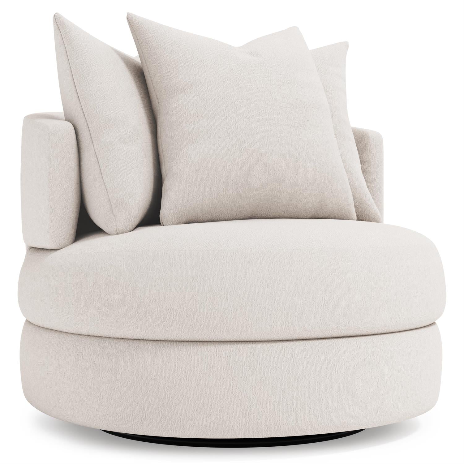 Bernhardt Colby Fabric Swivel Chair — P3113S