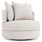 Bernhardt Colby Fabric Swivel Chair — P3113S