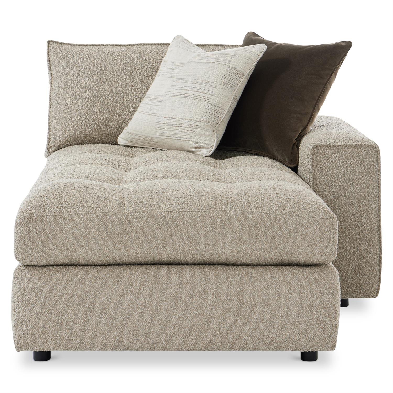Bernhardt Nest Fabric Right Arm Chaise — P3337B