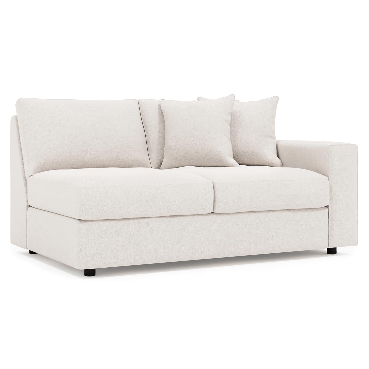 Bernhardt Nest Fabric Right Arm Loveseat — P3341