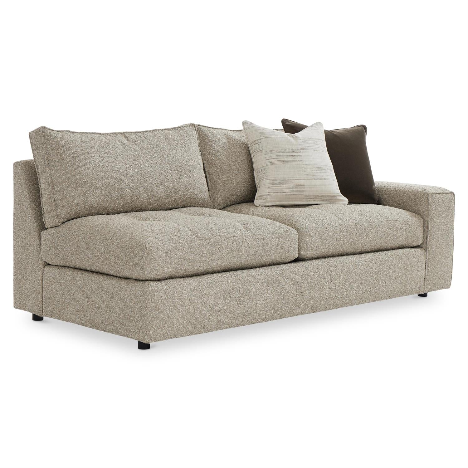 Bernhardt Nest Fabric Right Arm Loveseat — P3341B