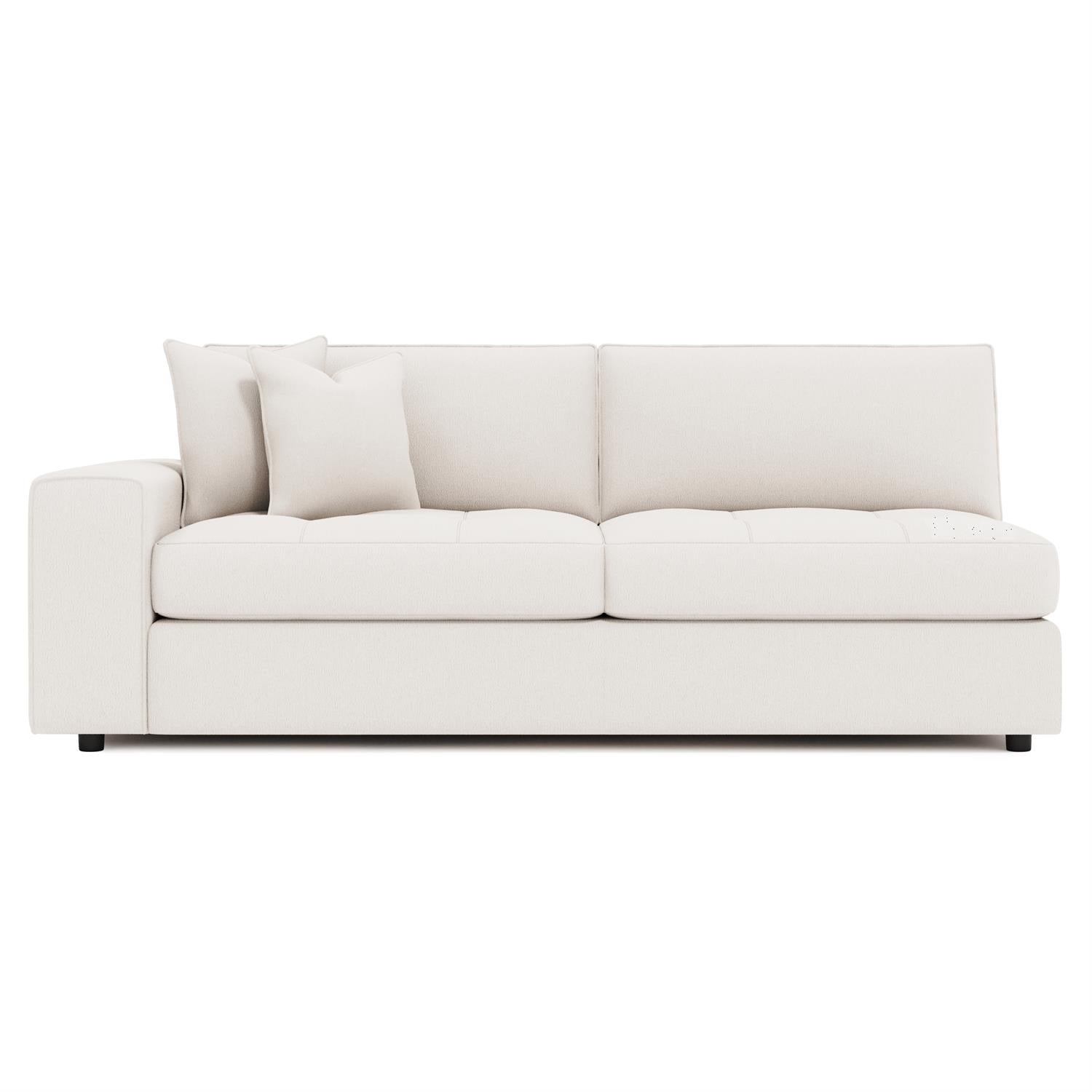 Bernhardt Nest Fabric Left Arm Loveseat — P3342