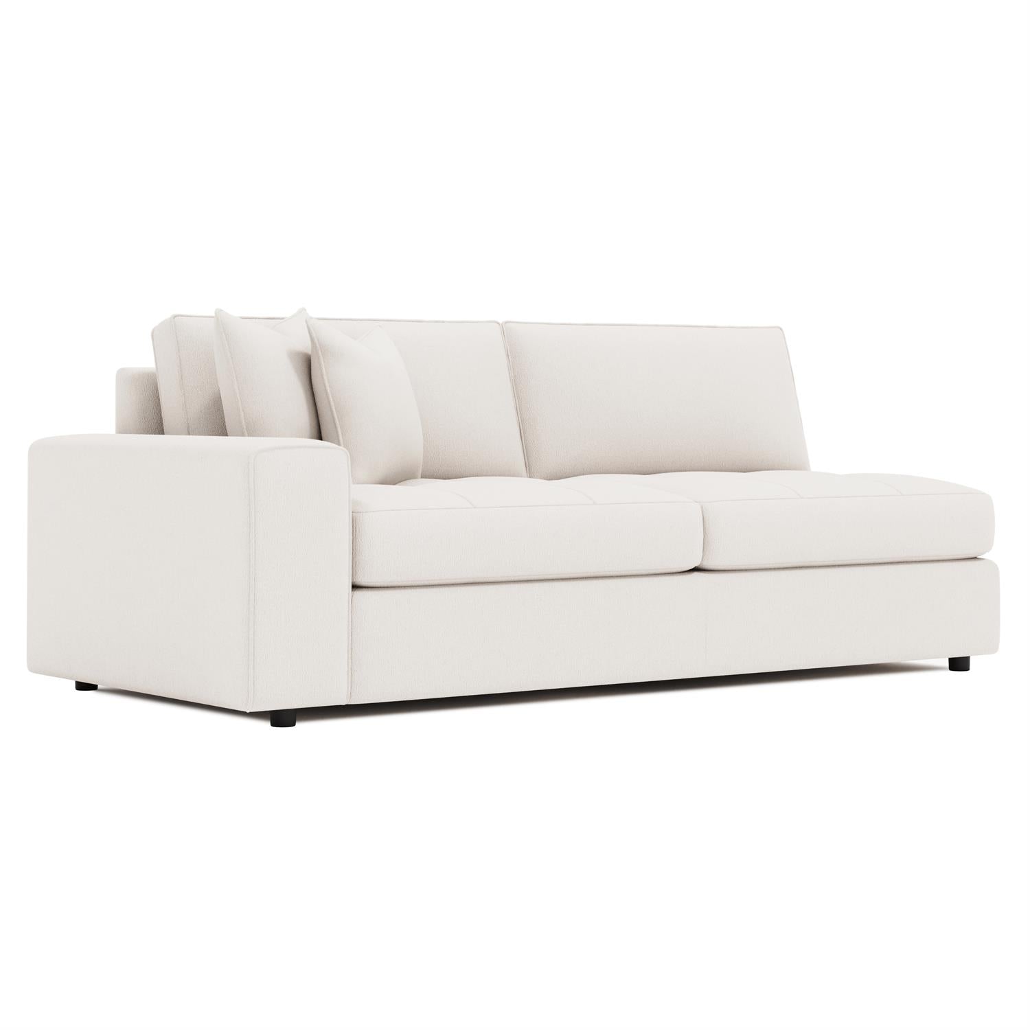 Bernhardt Nest Fabric Left Arm Loveseat — P3342