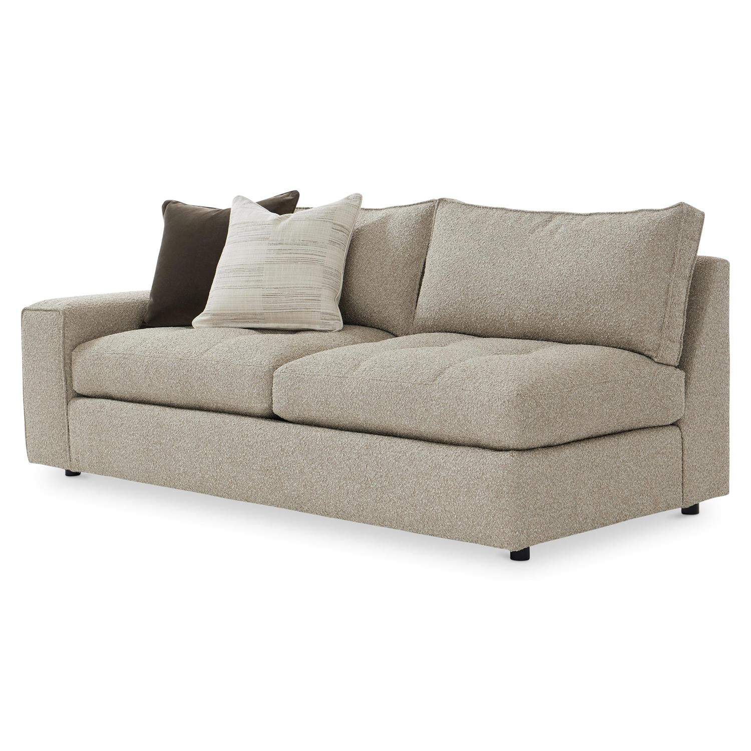 Bernhardt Nest Fabric Left Arm Loveseat — P3342B