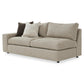 Bernhardt Nest Fabric Left Arm Loveseat — P3342B