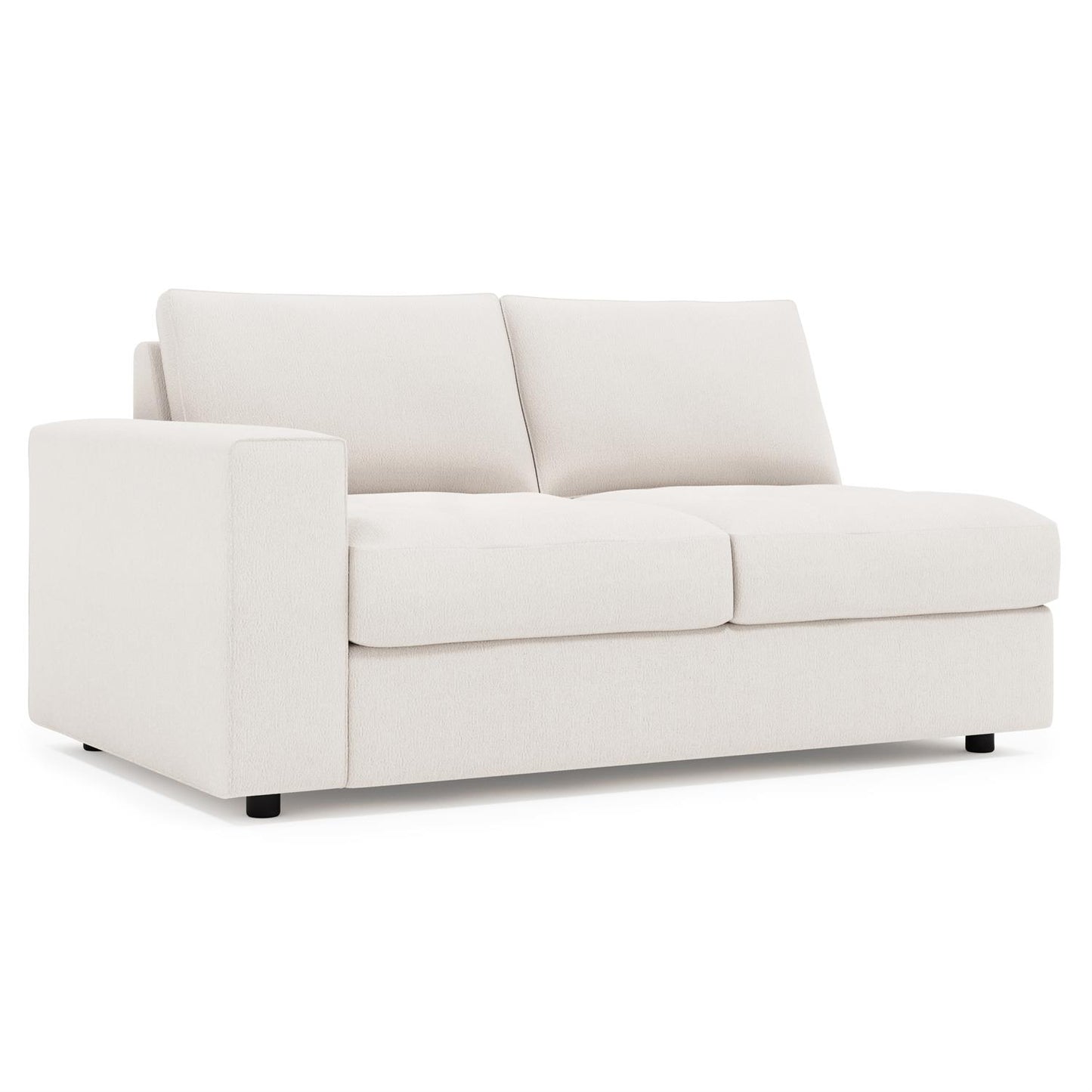 Bernhardt Nest Fabric Left Arm Loveseat Without Pillows — P3342Y
