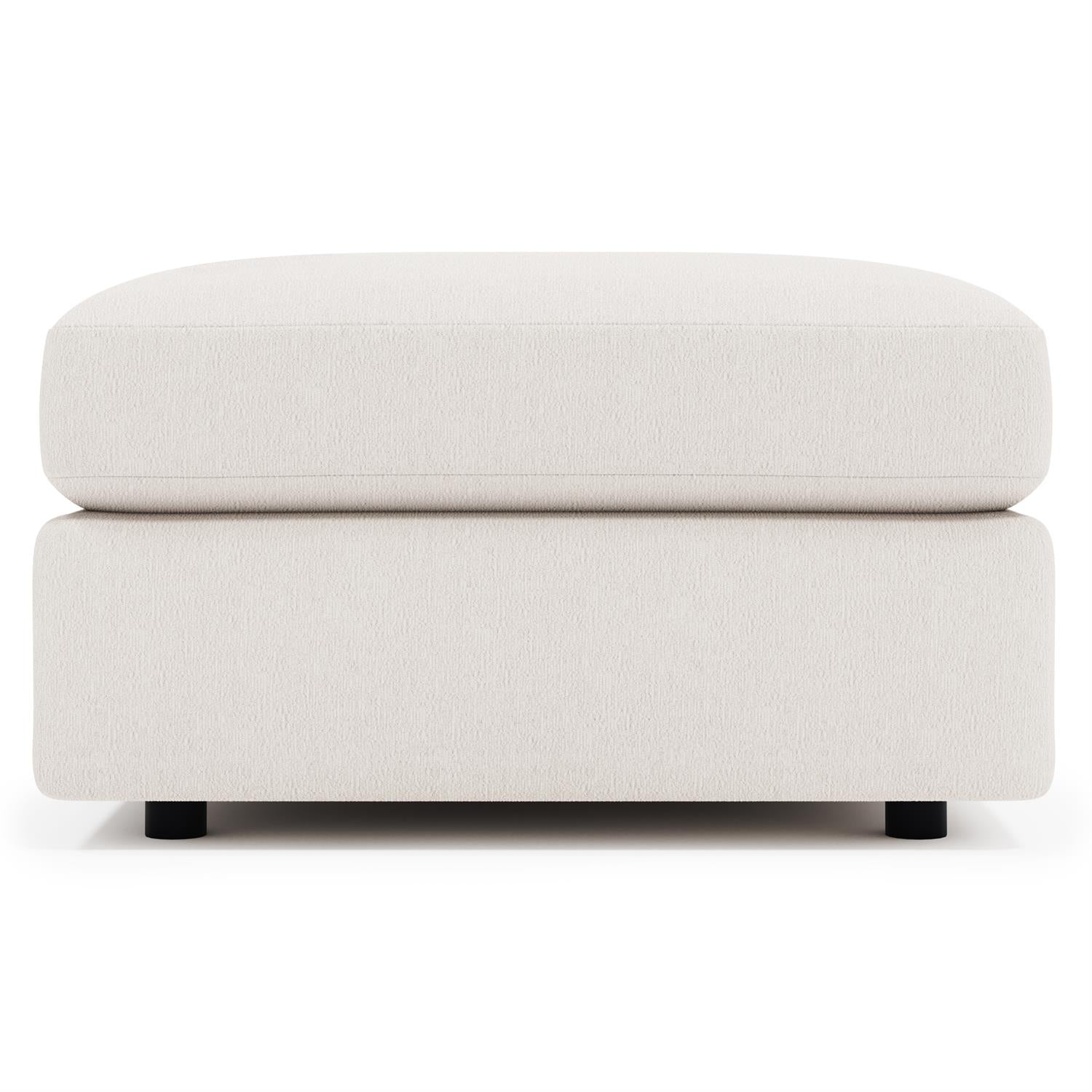 Bernhardt Serena Fabric Ottoman — P3431