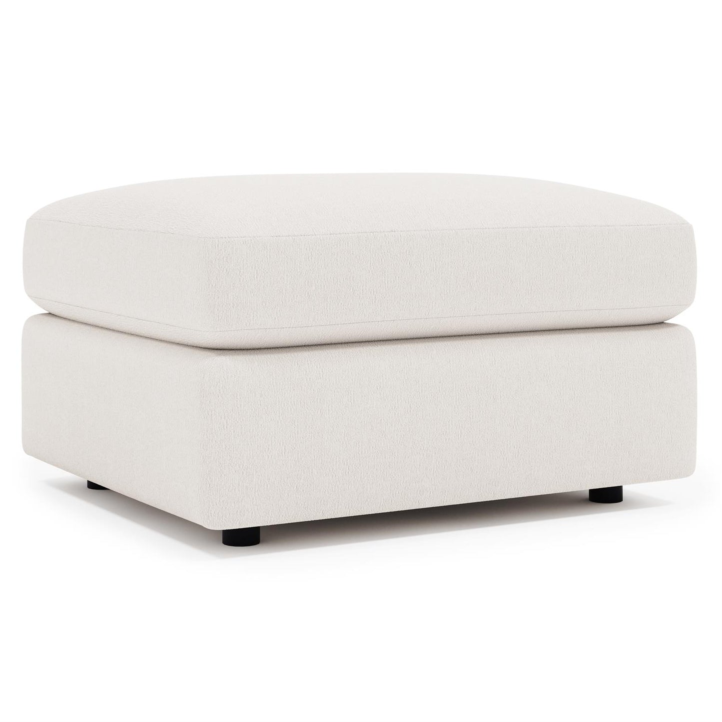Bernhardt Serena Fabric Ottoman — P3431