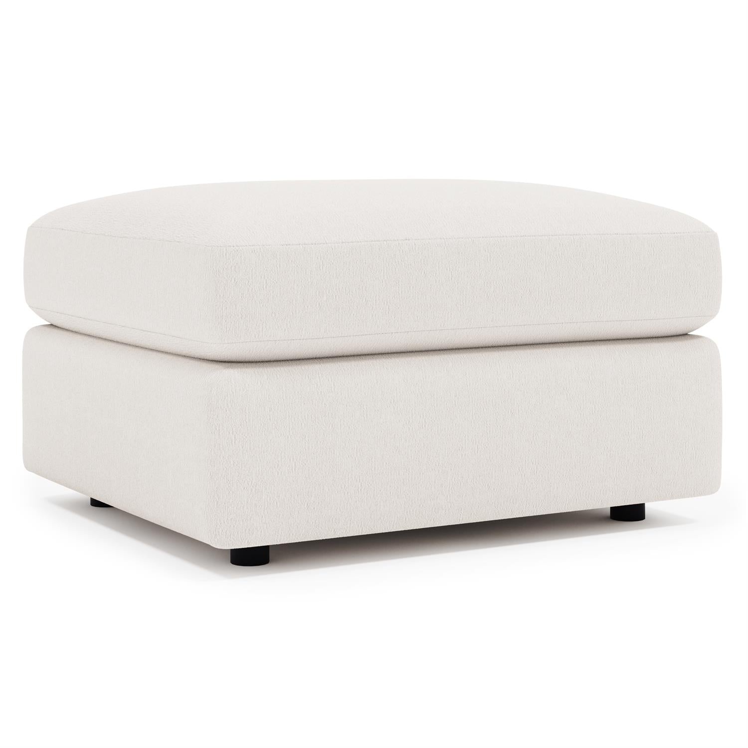Bernhardt Serena Fabric Ottoman — P3431