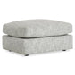 Bernhardt Serena Fabric Ottoman — P3431A