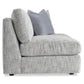 Bernhardt Serena Fabric Right Arm Loveseat — P3441A