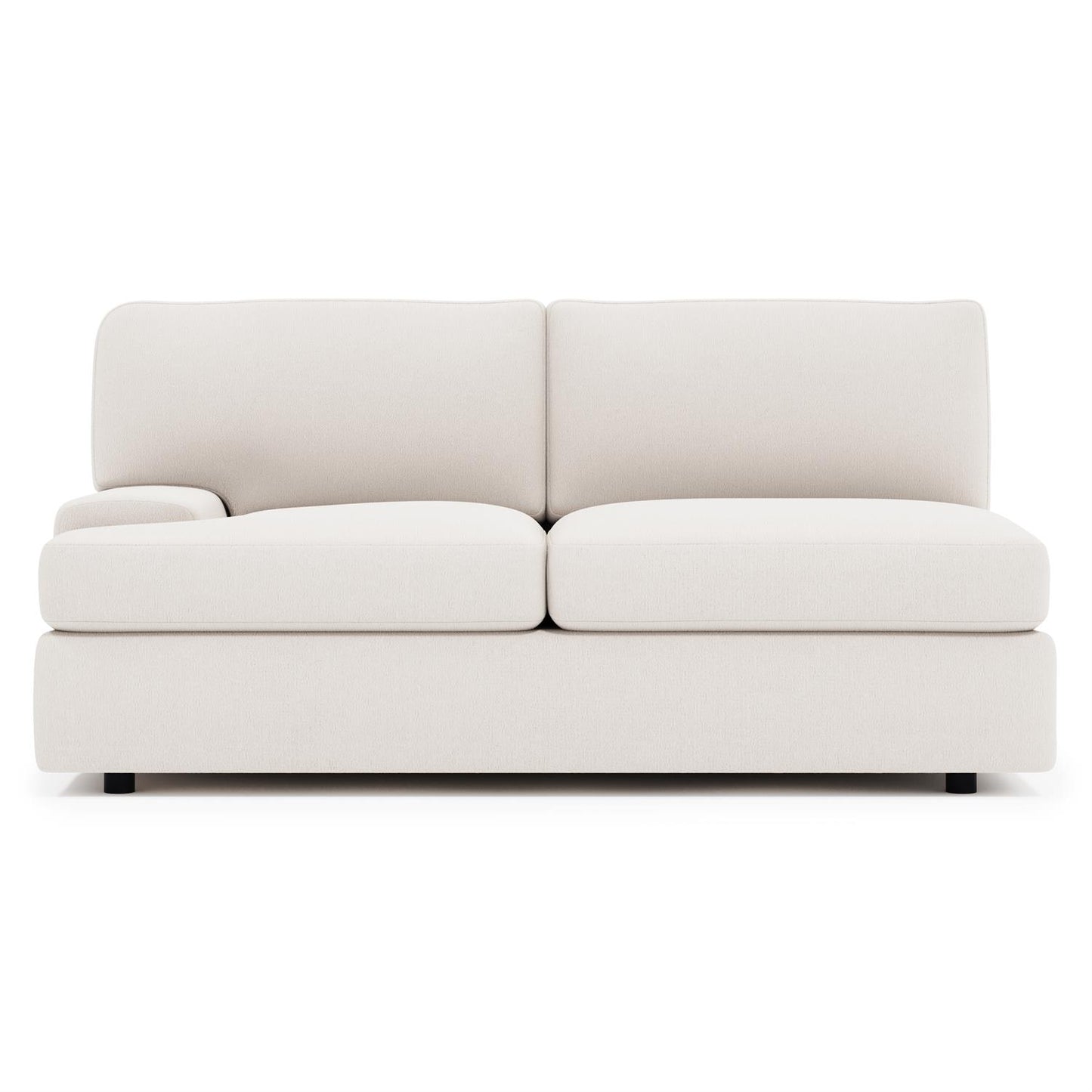 Bernhardt Serena Fabric Left Arm Loveseat Without Pillows — P3442Y